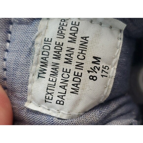 Tommy Hilfiger Sneaker 8.5 Womens Blue Monogram Lace Up Ankle Flat Shoe TWMADDIE - Picture 13 of 13